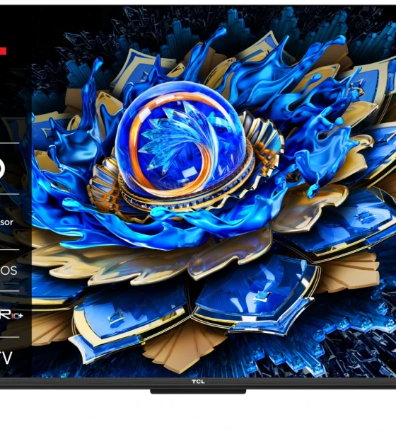 Televizor TCL QLED 43T69C, 108 cm, Smart Google TV, 4K Ultra HD, Model 2025