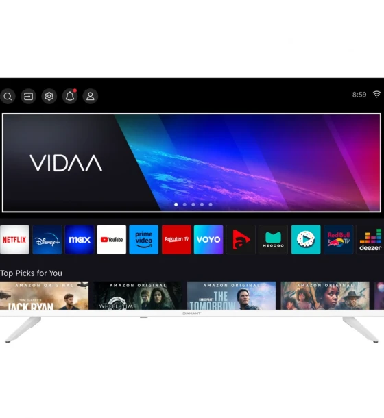 Televizor LED tv diamant smart 43HL4331F c, 109 cm, full HD, alb, vidaa