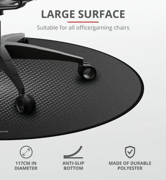 Accesoriu scaun gaming Trust Mika Round Floor Mat