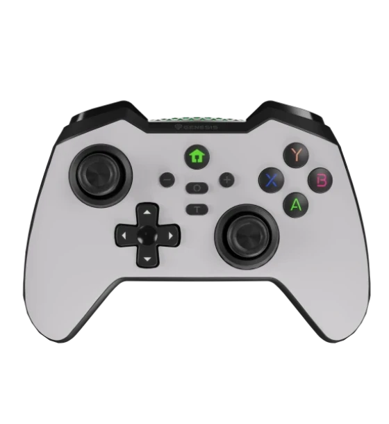 Accesoriu gaming Controller wireless Genesis Mangan 400, tip Analog/Digital, interfata USB, bluetooth, numar butoane 19, lungime cablu 200 cm, acumulator 000 mAh, compatibilitate Android, iOS, MAC