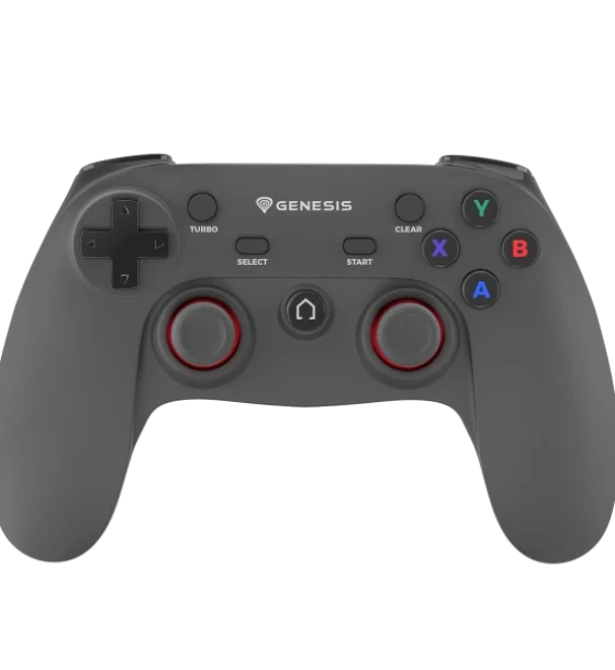 Accesoriu gaming Controller wireless Genesis Mangan PV56, interfata 2.4 GHz, numar butoane 12, capacitate baterie 600 mAh, compatibilitate PC, PS3, negru