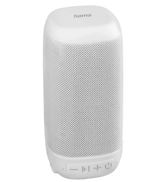 Sistem audio Hama Boxa Tube 2, conectare Bluetooth, putere 3W, alb