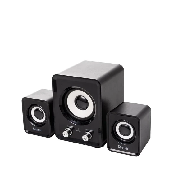 Sistem audio Boxe spacer 2.1 spb-807-bk 11W bk