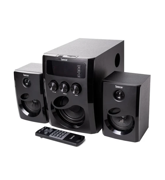 Sistem audio Boxe spacer 2.1 spsk-21BT-tokyo 20W bk