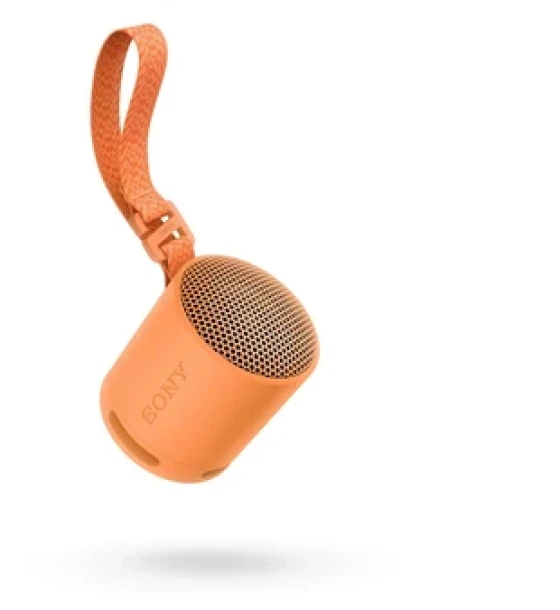 Sistem audio Boxa portabila SONY SRS-XB100D, Bluetooth v5.3, Fast-Pair, Clasificare IP67, Autonomie 16 ore, USB Type-C, Portocaliu