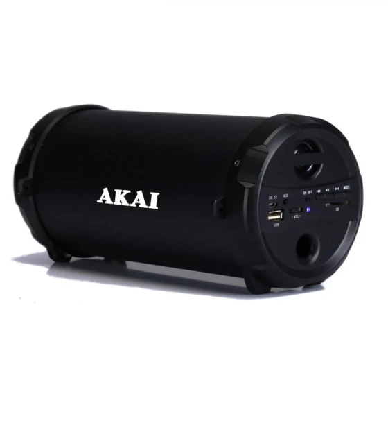 Sistem audio Boxa portabila AKAI ABTS-12C Bluetooth, 5W, negru