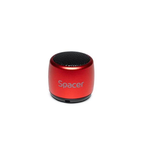 Sistem audio Boxa Spacer portabila, 2h autonomie, RMS 3W, control volum, acumulator 300mAh, distanta de functionare pana la 10m, microfon incorporat, incarcare USB