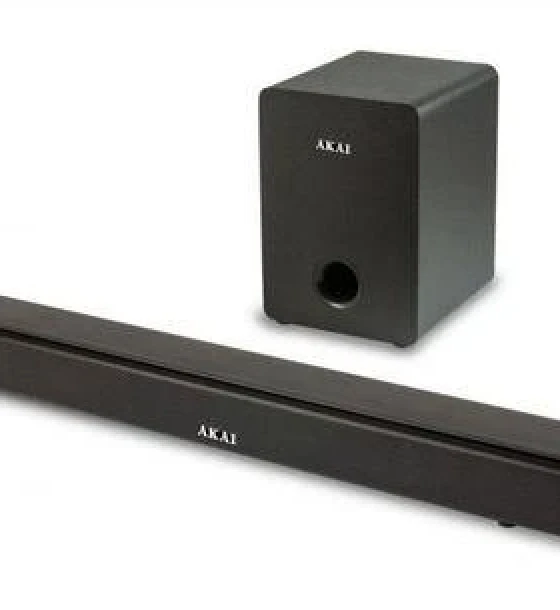 Sistem audio Soundbar AKAI ASB-6WSW, 2.1 canale, 70 W, Bluetooth, negru
