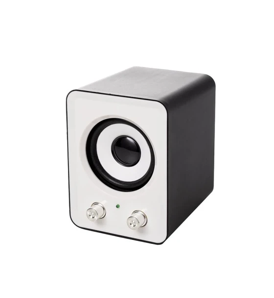 Boxe Spacer SPB-807 2.1, 11W RMS, cu fir, alimentare USB, conector audio USB 2.0, putere sateliti 2x3W, alb si negru