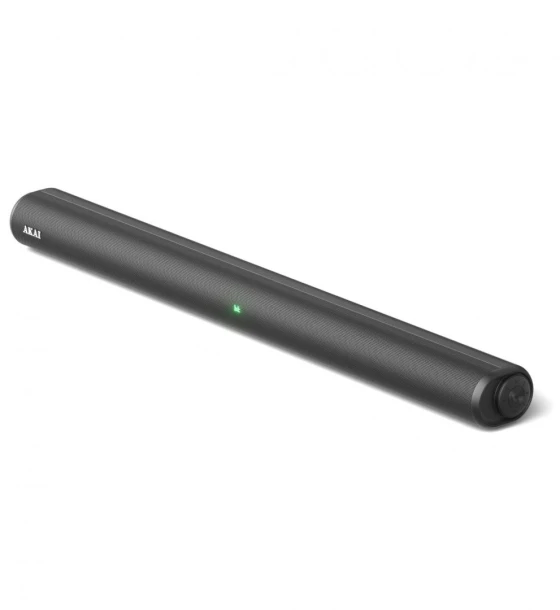 Sistem audio Soundbar Akai ASB-6L, putere RMS 60 W, difuzoare 2.25 inch, 15W x 4., raspusn in frecventa 50Hz-18kHz, impendatanta 4 ohmi, negru