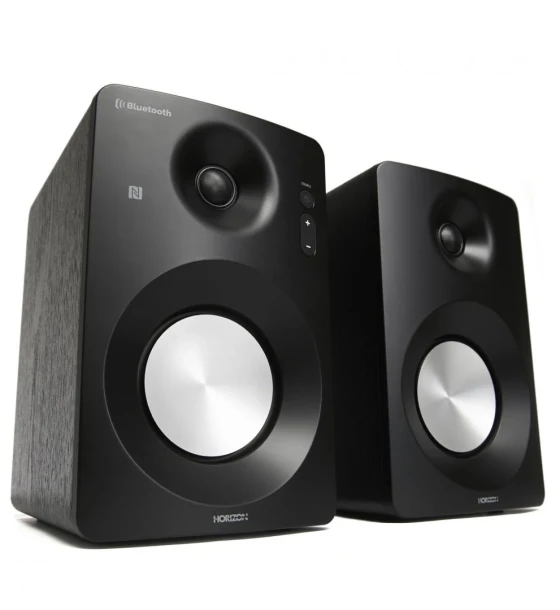 Sistem audio Boxe active Horizon Acustico HAV-M1100B, 2, 60W, BT, NFC, Optical, Coaxial, AUX, Negru