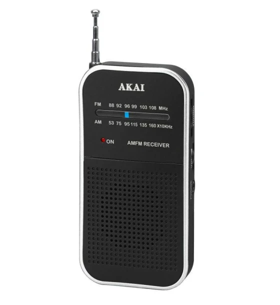 Radio ceas Akai ACR-267 Pcket AM-FM Radio -Analog tuning with AM/FM Radio