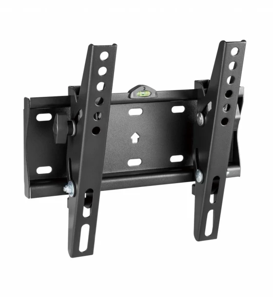 Suport de perete Akai cu inclinatie +12/-12, diagonala display 23 inch-42 inch, VESA min. 75x75, VESA max. 200x200, suporta pana la 30kg, distanta fata de perete 53mm, negru