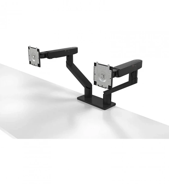 Suport Monitor de Birou Dual, Dell 482-BBDL, 19 inch - 38 inch, VESA 100x100, suporta pana la 10kg, negru