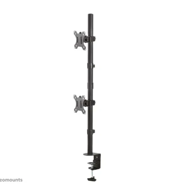 Suport Monitor de Birou Dual, Neomounts by Newstar FPMA-D550DVBLACK, 10 inch - 32 inch, VESA 100x100, suporta pana la 8kg, negru
