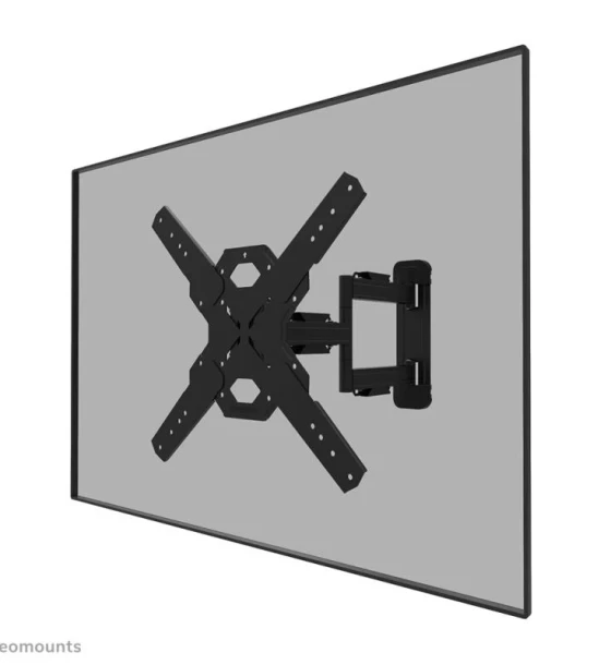 Suport perete Neomounts WL40S-850BL14 pentru display-uri cu diagonale 32 inch-65 inch, sistem de prindere VESA 100x100 400x400, greutate maxima suportata 40kg, full motion, tilt +12/-2