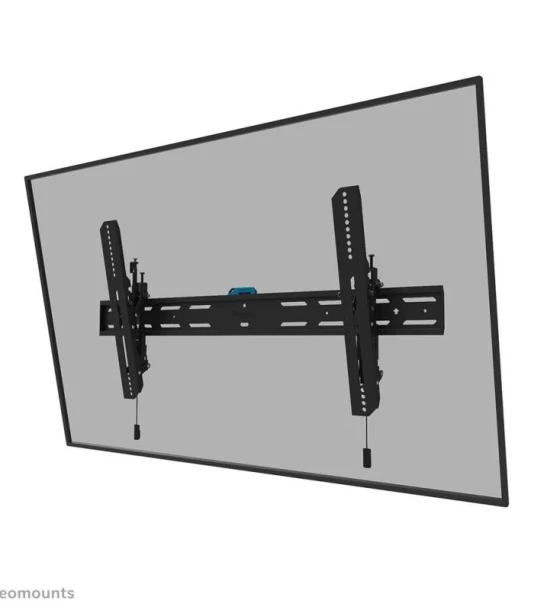 Suport perete Neomounts WL35S-850BL18 pentru display-uri cu diagonale 43 inch-86 inch, sistem de prindere VESA 100x100 800x400, greutate maxima suportata 60kg, tilt 12
