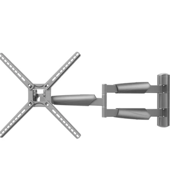 Suport TV perete pentru exterior Barkan 4move OD XLong, pentru display-uri cu diagonala 13 inch-65 inch, suporta pana la 36kg, cu reglare in 4 axe, VESA 75x75 - 400x400, gri