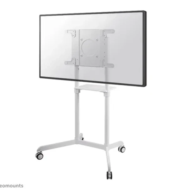 Suport TV Stand mobil de podea, Neomounts by Newstar NS-M1250WHITE, 37 inch-70 inch, VESA max. 600x400, suporta pana la 70kg, inclinatie 5, rotatie 90, alb