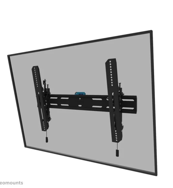 Suport perete Neomounts WL35S-850BL16 pentru display-uri cu diagonale 42 inch-86 inch, sistem de prindere VESA 100x100 600x400, greutate maxima suportata 60kg, tilt 12