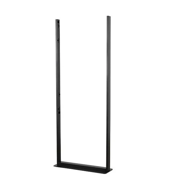 Suport podea double sided B-Tech compatibil cu seria OM55N-D Samsung Signage Display, suporta pana la 50kg, montare tip portret, desing subtire potrivit pentru instalarea in interior