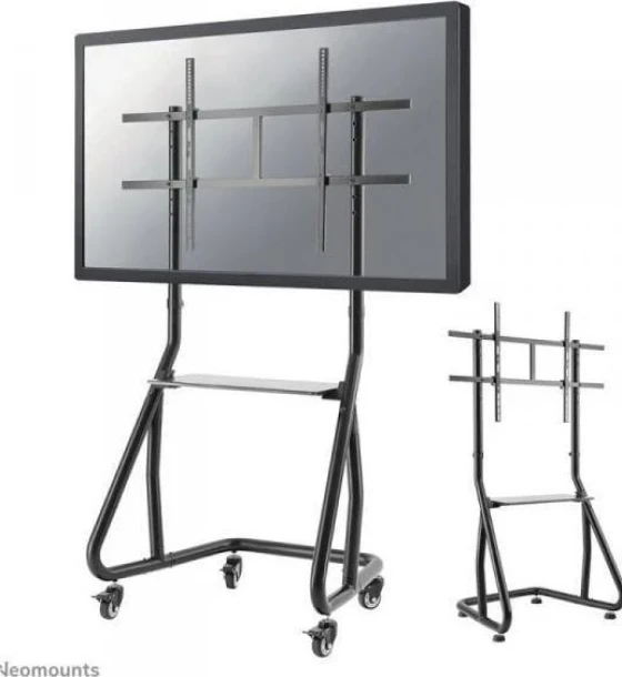 Suport TV Stand podea mobil/fix Neomounts NS-M3800BLACK pentru display-uri cu diagonale 60 inch-100 inch, sistem de prindere VESA 200x200 1000x600, greutate maxima suportata 100kg, fix