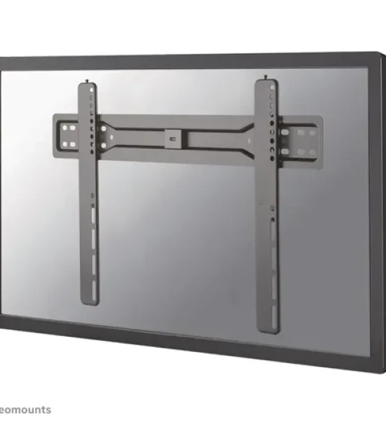 Suport TV de perete, Neomounts by Newstar LED-W600BLACK, Reglabil, 37 inch- 75 inch, VESA 600x400mm, suporta pana la 35kg, negru