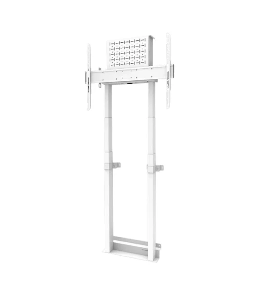 Suport TV Stand motorizat Neomounts by Newstar WL55-875WH1 100 inch 110kg VESA 800x600mm, ajustabil pe inaltime 98-163cm, alb