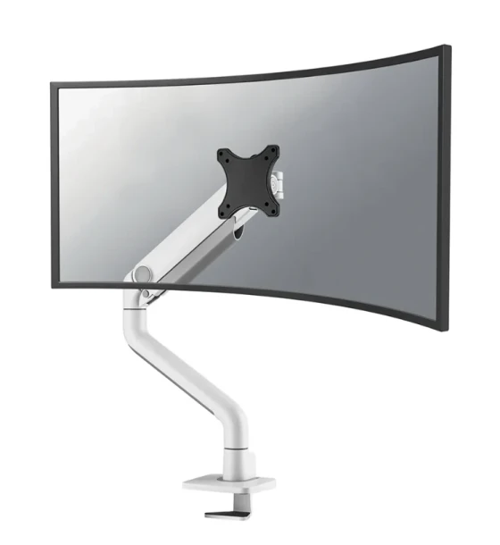 Suport TV Brat monitor Neomounts DS70S-950WH1 pentru display-uri cu diagonale 17 inch-49 inch, sistem de prindere VESA 75x75 100x100, greutate maxima suportata 18kg, full motion, tilt 90, swivel 90