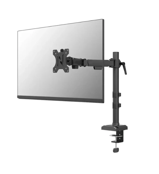 Suport TV Brat monitor Neomounts DS60-600BL1 pentru display-uri cu diagonale 10 inch-32 inch, sistem de prindere VESA 75x75 100x100, greutate maxima suportata 8kg, full motion, tilt +45, swivel 90