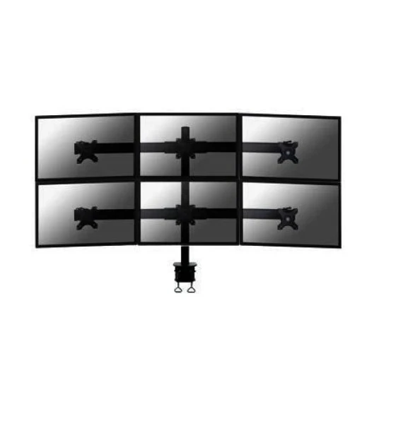 Suport Monitor de Birou, Neomounts by Newstar FPMA-D700D6, 19 inch - 27 inch, VESA 100x100, suporta pana la 8kg, negru