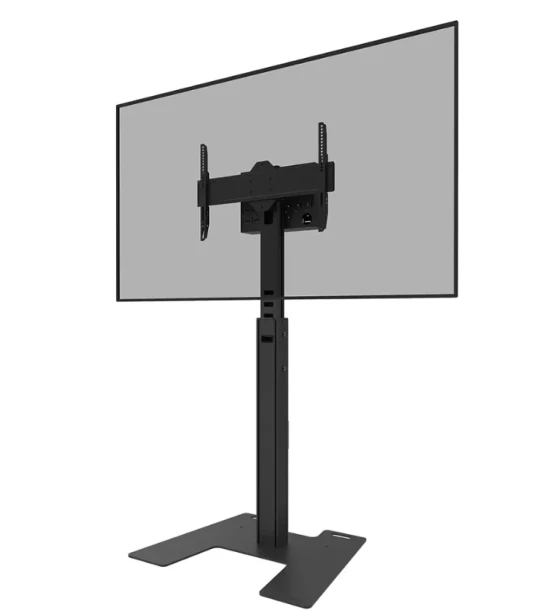 Suport TV Stand podea mobil/fix Neomounts FL45S-825BL1 pentru display-uri cu diagonale 37 inch-75 inch, sistem de prindere VESA 100x100 600x400, greutate maxima suportata 70kg