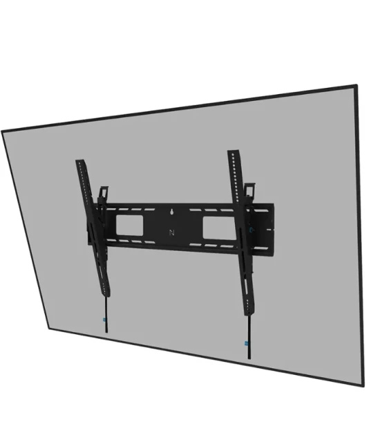 Suport perete Neomounts heavy duty, pentru display-uri interactive si ecrane grele de pana la 43-98 inch, sistem de prindere VESA 800x600, greutate maxima suportata 125, cu inclinatie +15