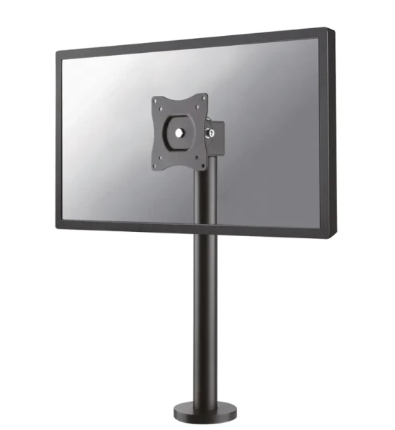 Suport monitor de birou Neomounts NS-DPOS100BLACK pentru display-uri cu diagonale 10 inch-32 inch, sistem de prindere VESA 75x75 100x100, greutate maxima suportata 15kg, tilt +45, -15