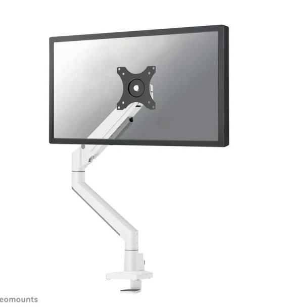 Suport TV Brat monitor Neomounts DS70-250WH1 pentru display-uri cu diagonale 17 inch-35 inch, sistem de prindere VESA 75x75 100x100, greutate maxima suportata 9kg, full motion, tilt +45, swivel 90