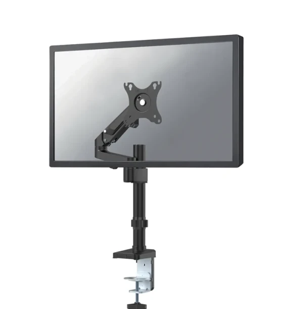 Suport TV Brat monitor Neomounts DS70-750BL1 pentru display-uri cu diagonale 17 inch-27 inch, sistem de prindere VESA 75x75 100x100, greutate maxima suportata 7kg, full motion, tilt +45, swivel 90