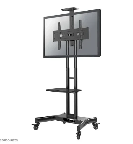 Suport TV de podea, Neomounts by Newstar NM-M1700BLACK, Reglabil, 32 inch- 75 inch, VESA 600x400mm, suporta pana la 50kg, negru