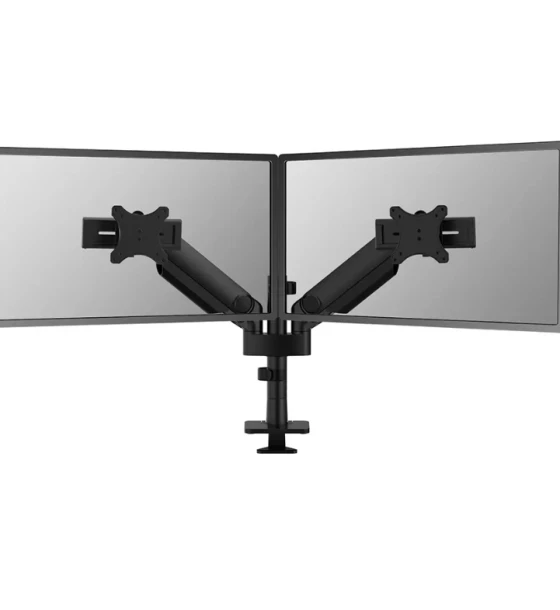 Suport TV Brat dublu monitor Neomounts DS65S-950BL2 pentru display-uri cu diagonale 24 inch-34 inch, sistem de prindere VESA 75x75 100x100, greutate maxima suportata 11 - per ecrankg, full motion