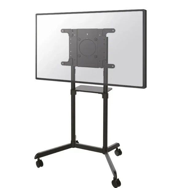 Suport TV Stand mobil de podea, Neomounts by Newstar NS-M1250BLACK, 37 inch-70 inch, VESA max. 600x400, suporta pana la 70kg, inclinatie 5, rotatie 90, negru