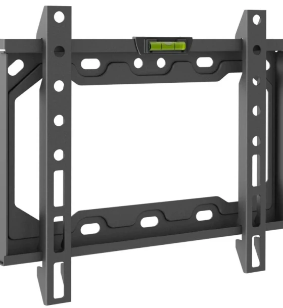 Suport TV de perete, Barkan E202+.B, Fix, 13 inch- 43 inch, VESA 200 x 200 mm, suporta pana la 40kg, negru