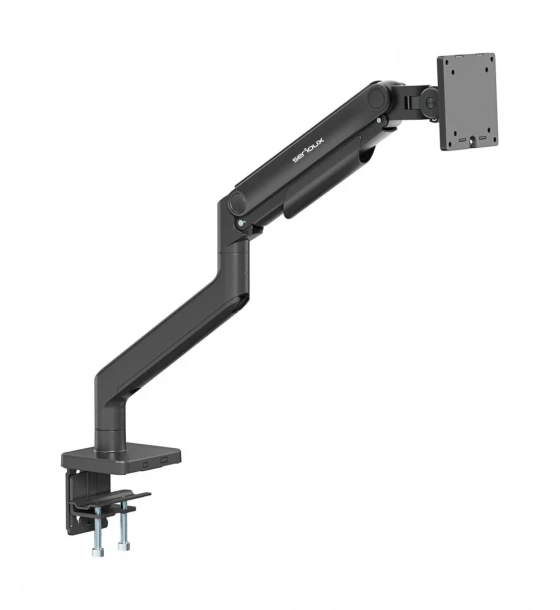 Suport TV Brat monitor Serioux, tehnologie arc, compatiibilate ecran 17 inch-49 inch, greutate maxima suportata per ecran 2 20kg, VESA 75x75, 100x100, interval inclinare +50 -20