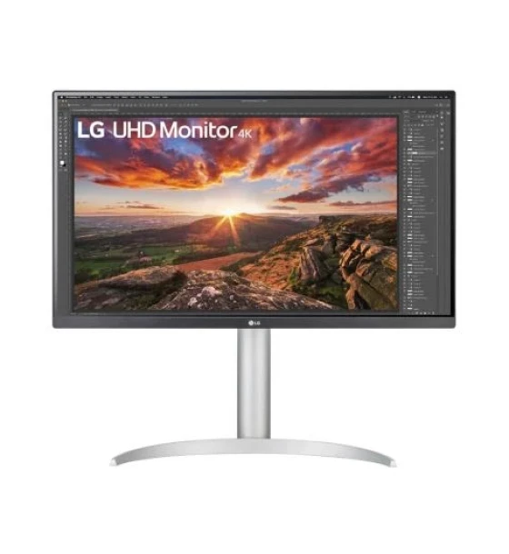 Monitor LG 27 inch 27UP850K-W.AEU, 16:9, IPS, 3840x2160, 60Hz, GtG 5ms, Luminozitate max 400 cdmp, Contrast static 1200:1, Colours 1.07B