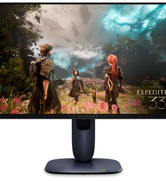Monitor Alienware 27 inch AW2725Q Gaming 67.74 cm, 3840 x 2160 at 240 Hz, 0.03Ms