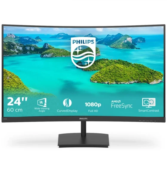 Monitor Philips 23.6 inch 241E1SCA