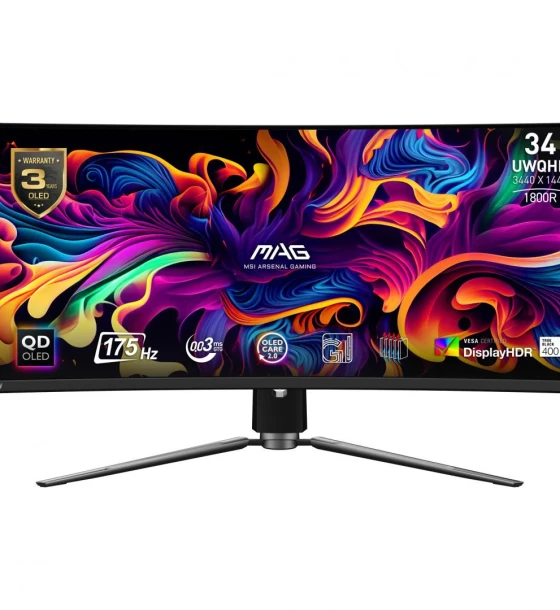 Monitor MSI 34 inch MAG 341CQP QD-OLED