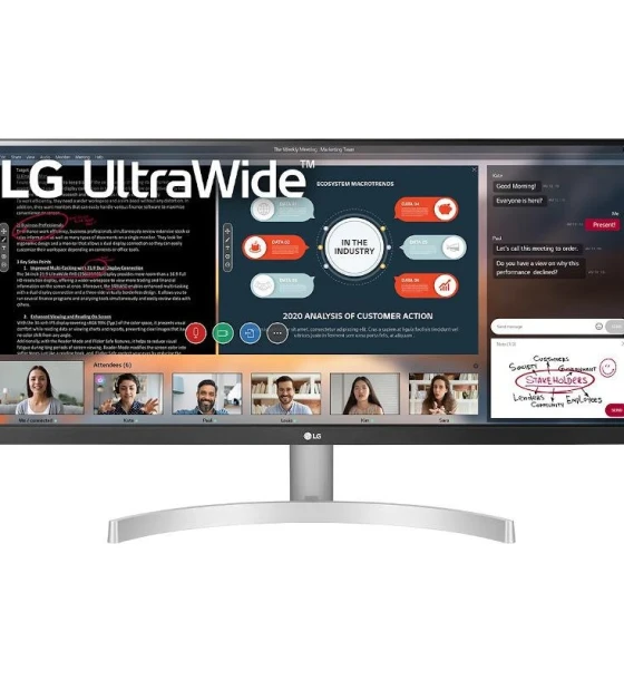 Monitor Gaming LED IPS LG 29 inch, Ultrawide, WFHD, FreeSync, HDR10, HDMI, DisplayPort, 29WN600