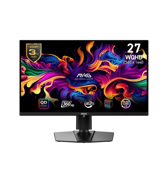 Monitor MSI 26.5 inch MAG 271QPX QD-OLED