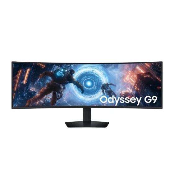 Monitor Samsung 49 inch LS49FG910EUXEN, Curvature 1000R, 32:9, VA, 5120x1440, 144Hz, GtG 1ms, Luminozitate max 350 cdmp, Contrast static 2500:1