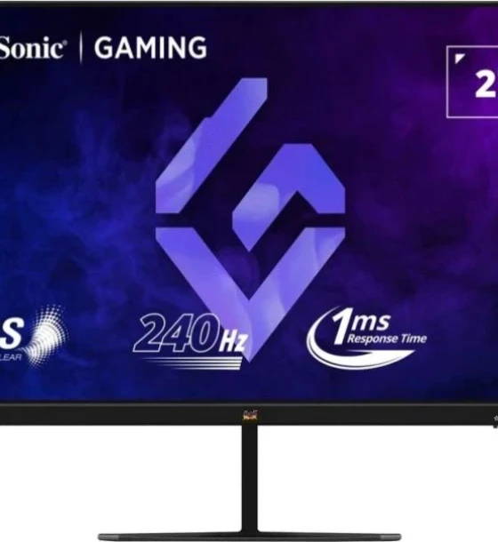 Monitor ViewSonic 27 inch VX2779A-HD-PRO, 16:9, IPS, 1920x1080, 240Hz, MPRT 1ms, Luminozitate max 250 cdmp, Contrast static 1000:1, Contrast dynamic 80M 1