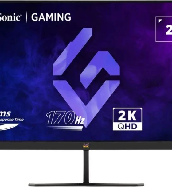 Monitor ViewSonic 27 inch VX2758A-2K-PRO, 16:9, IPS, 2560x1440, 170Hz, MPRT 1ms, Luminozitate max 300 cdmp, Contrast static 1000:1, Contrast dynamic 80M 1